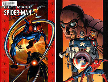 Ultimate Spider-Man Hardcover Collection Volume 5 and Ultimate Six issue #1