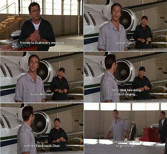 Mormon Characters References In The Movie Fletch 1985