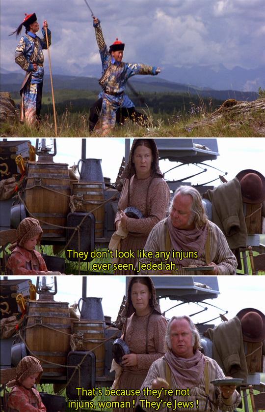 in the movie. Shanghai Noon